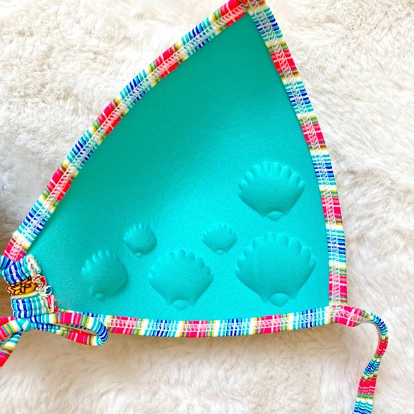 NWT Eidon String Bikini Top Seashell Cups - Picture 6 of 8